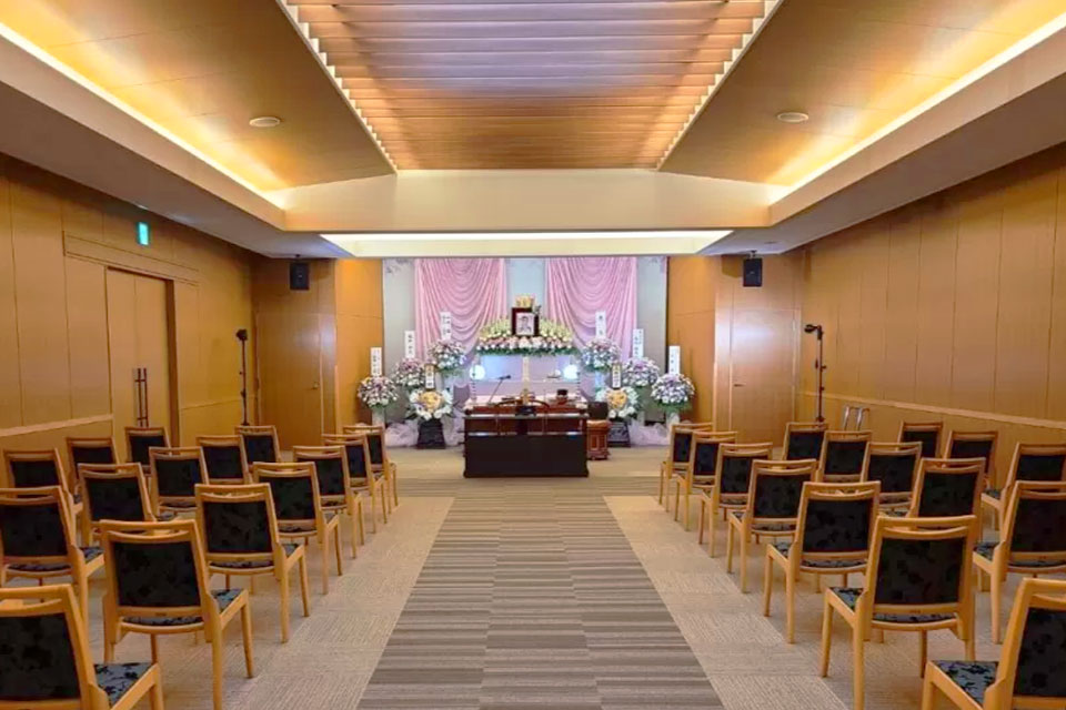 厚木市斎場の式場