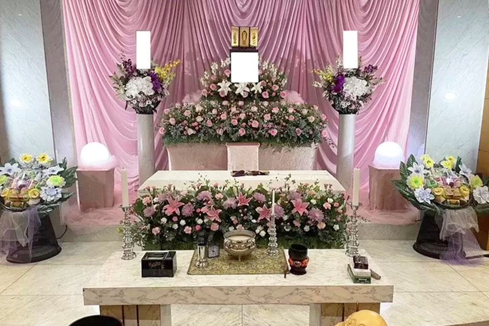 厚木市斎場の式場