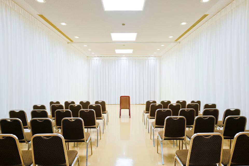 町屋斎場の式場