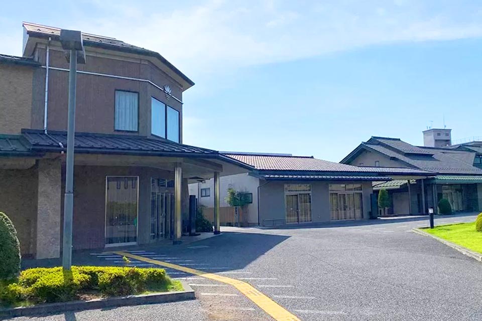 谷塚斎場の式場