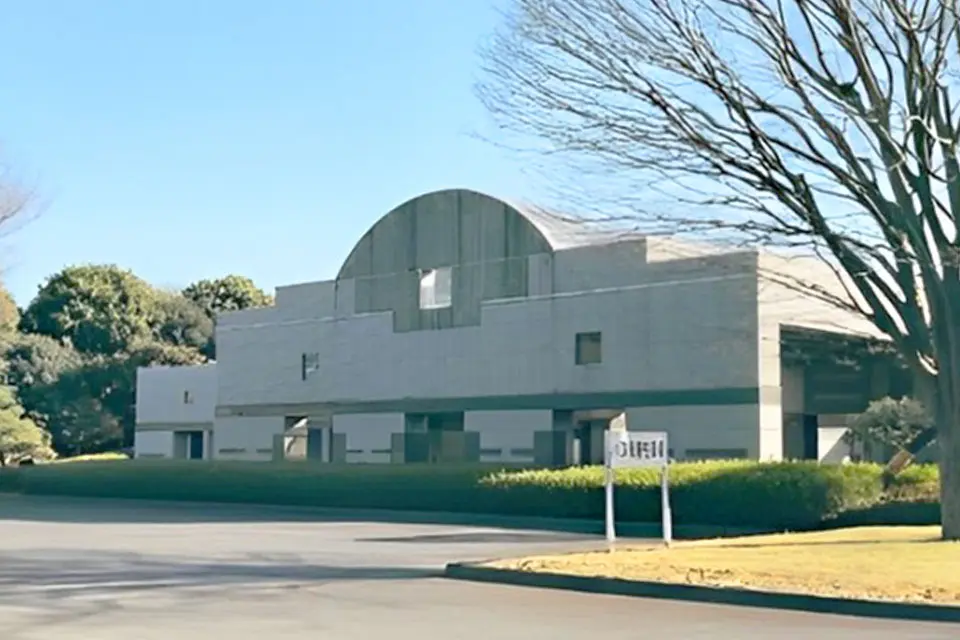 厚木市斎場の外観