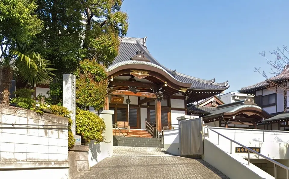 延命寺来迎殿の外観