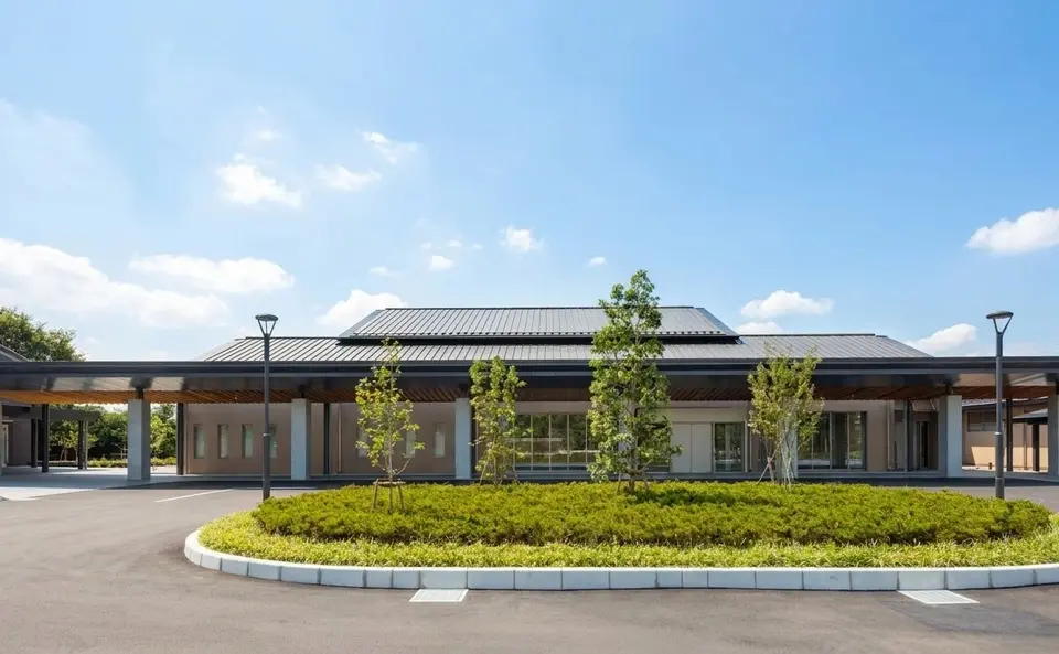 行田市斎場の外観