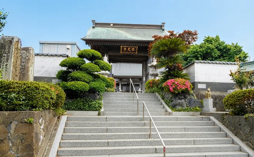 戒善寺斎場の外観