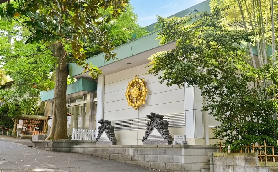 観音寺 白鳳閣殿の外観