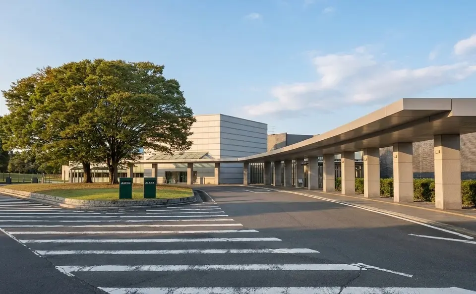 県央みずほ斎場の外観