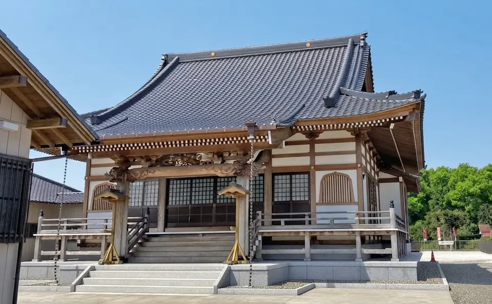 萬徳寺の外観