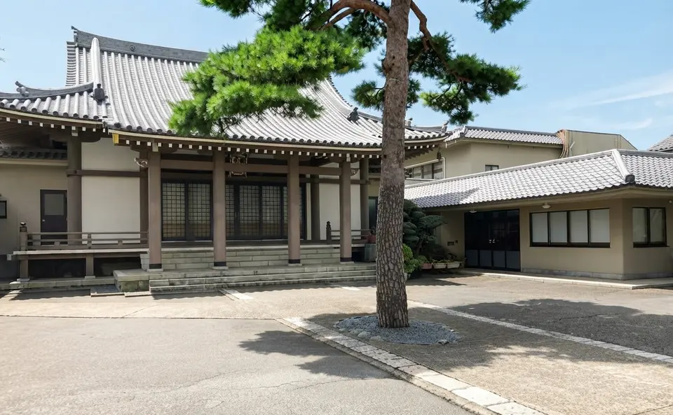 法専寺の外観