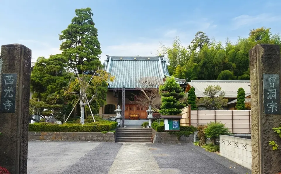 西光寺 不動殿の外観