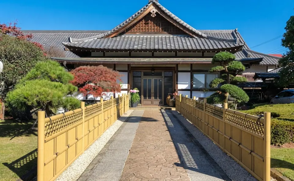 最明寺の外観