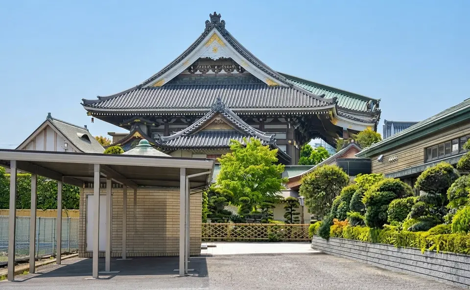 三学院 極楽殿の外観