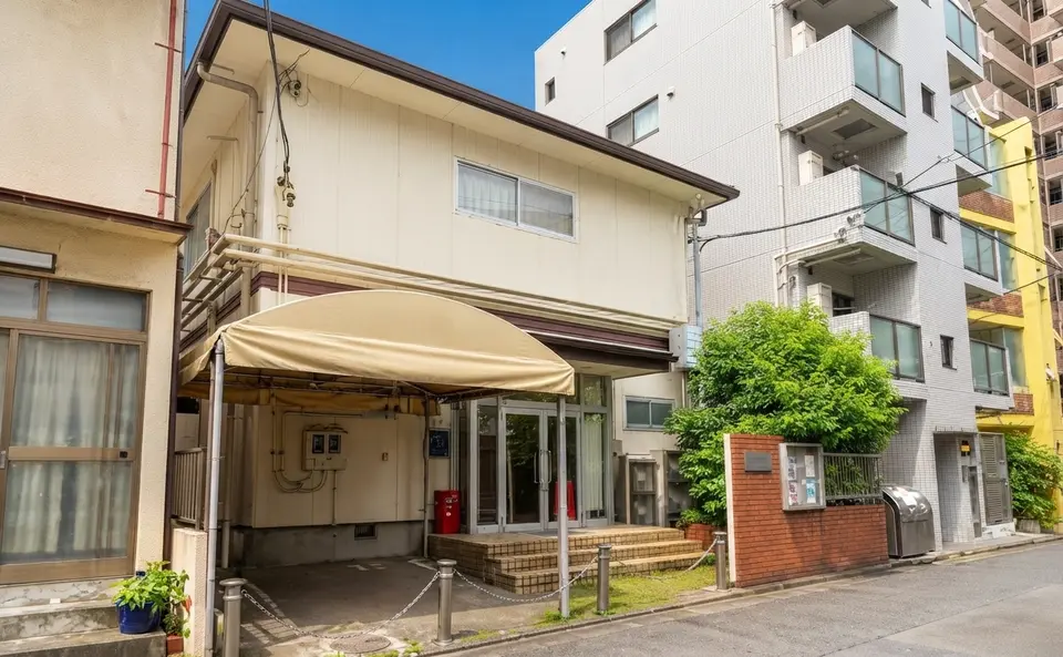 新大橋地区集会所の外観