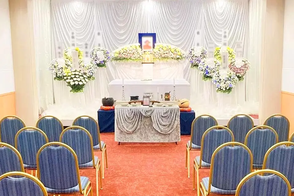 谷塚斎場の式場