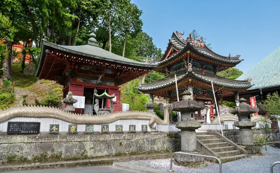 山口観音 金乗院法要殿の外観