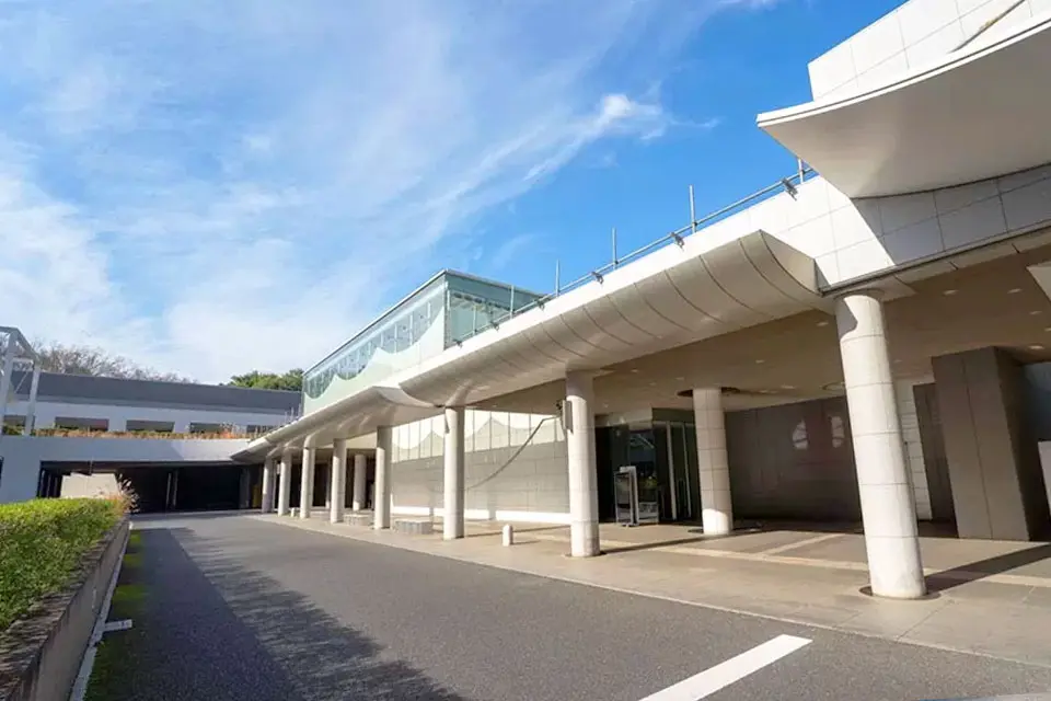横浜市北部斎場の外観