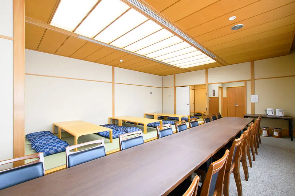 横浜市南部斎場の控室