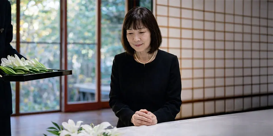 中原区の一日葬が自宅葬プランを行っている様子