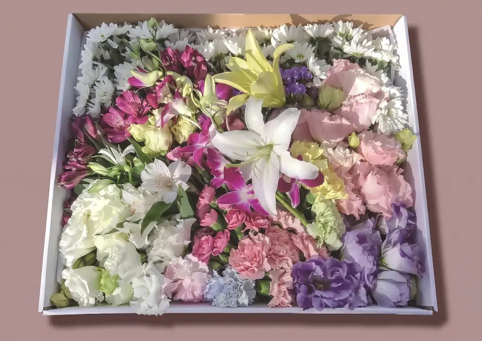 お別れ切り花