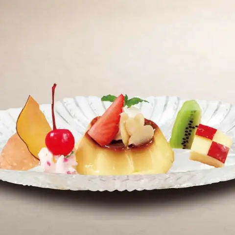 プリンアラモードパフェ