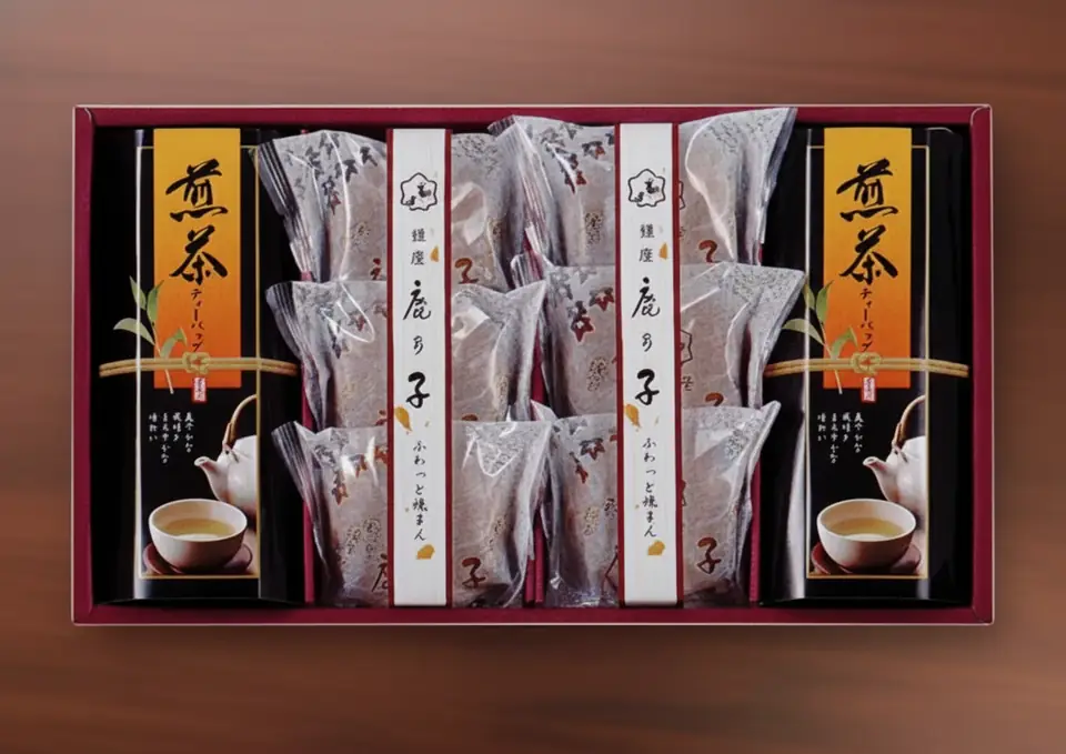 「銀座鹿乃子」ふわっと焼まん詰合せ