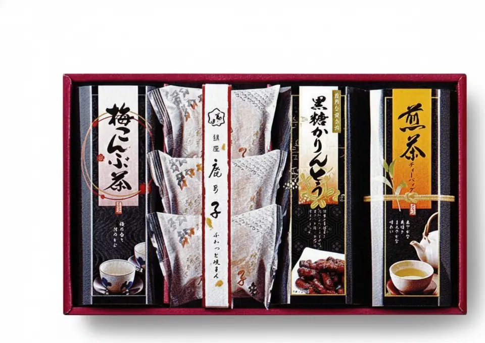 「銀座鹿乃子」ふわっと焼まん詰合せ