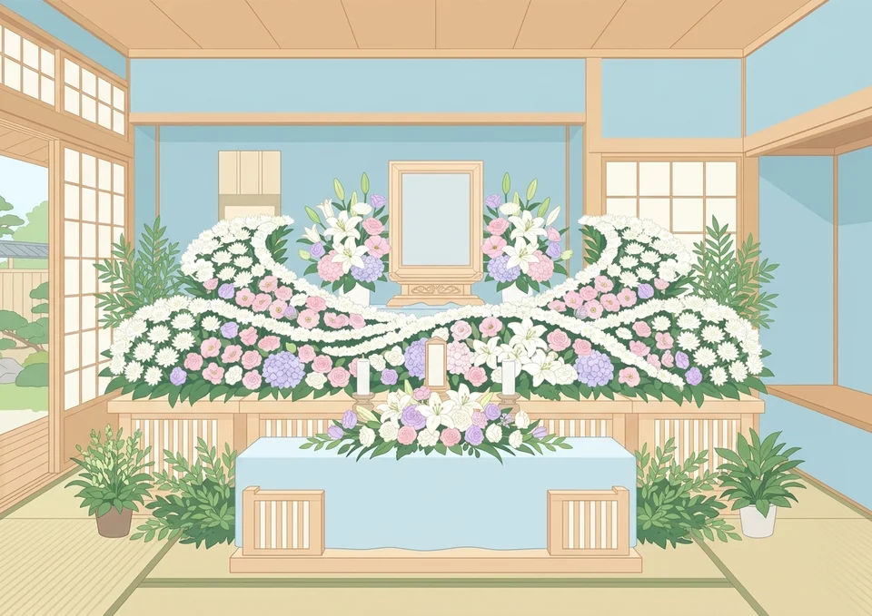 生花祭壇のイメージ