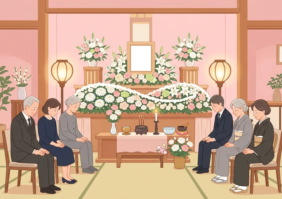 生花祭壇のイメージ