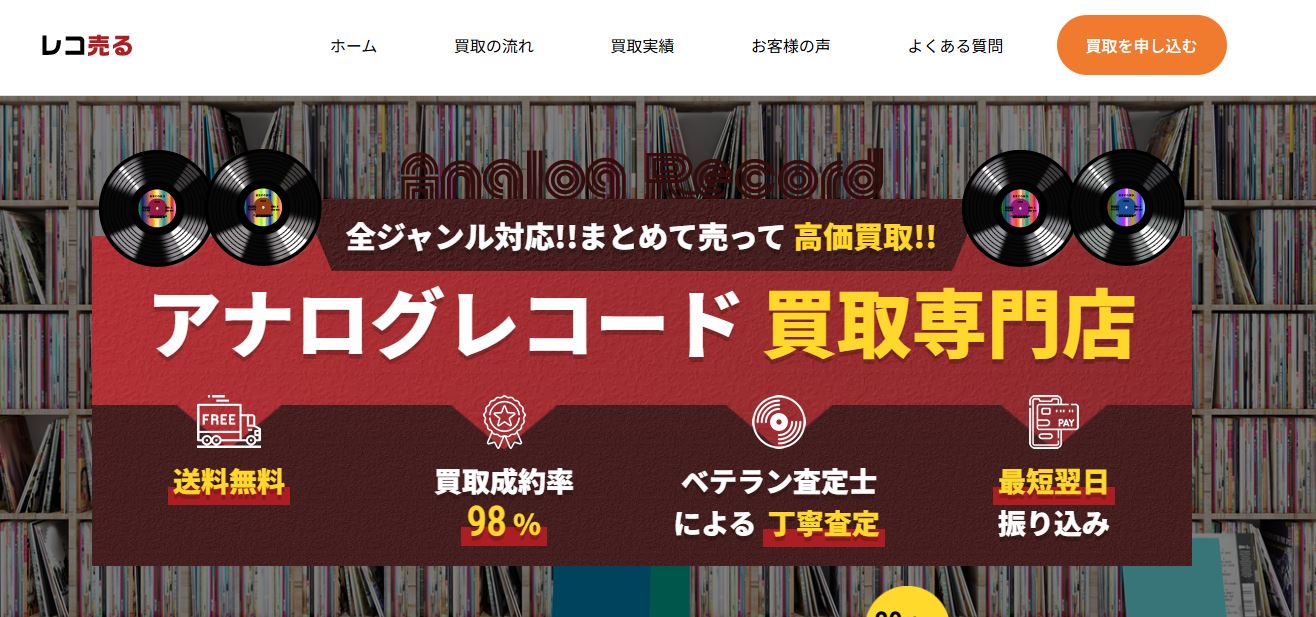 レコ売る