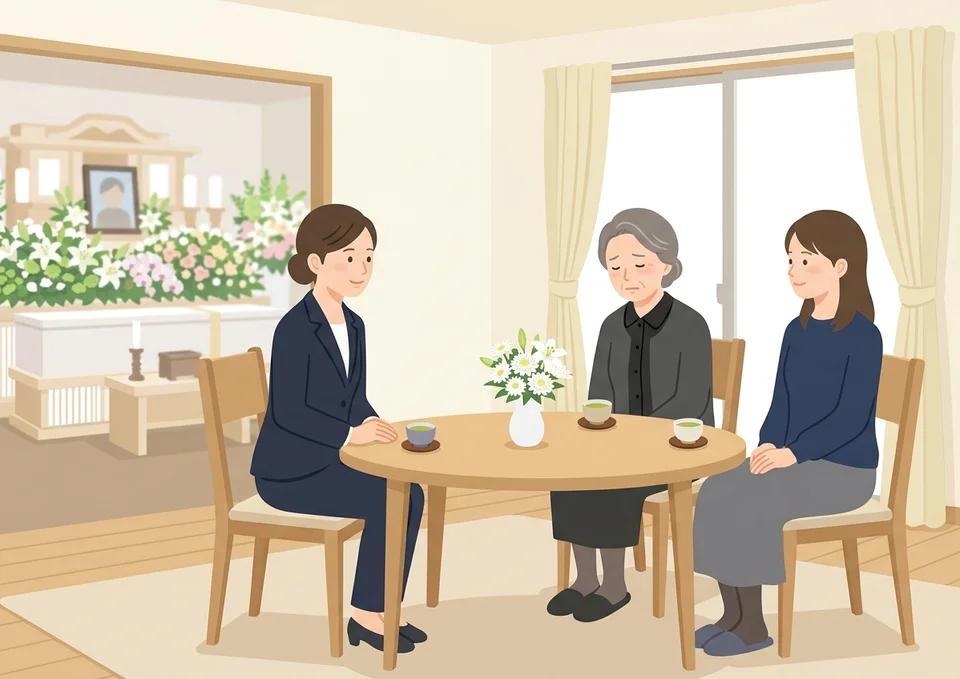 大田区で身内が自殺したら｜発見直後の対応から葬儀・費用までの進め方のイメージ