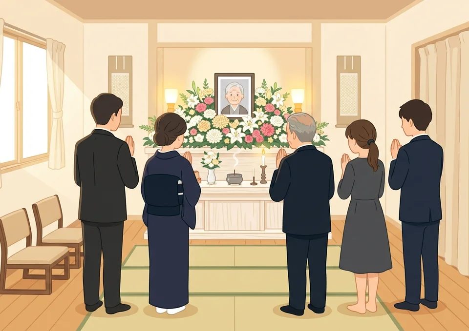 大田区葬儀社_家族葬２０人の費用（イメージ）