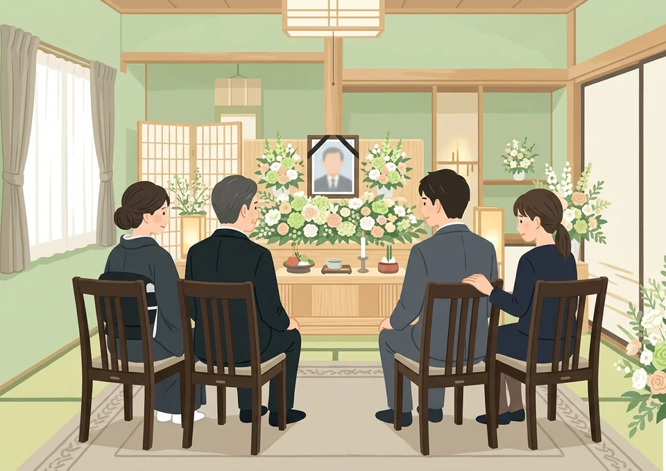 大田区葬儀社_家族葬１５人の費用（イメージ）