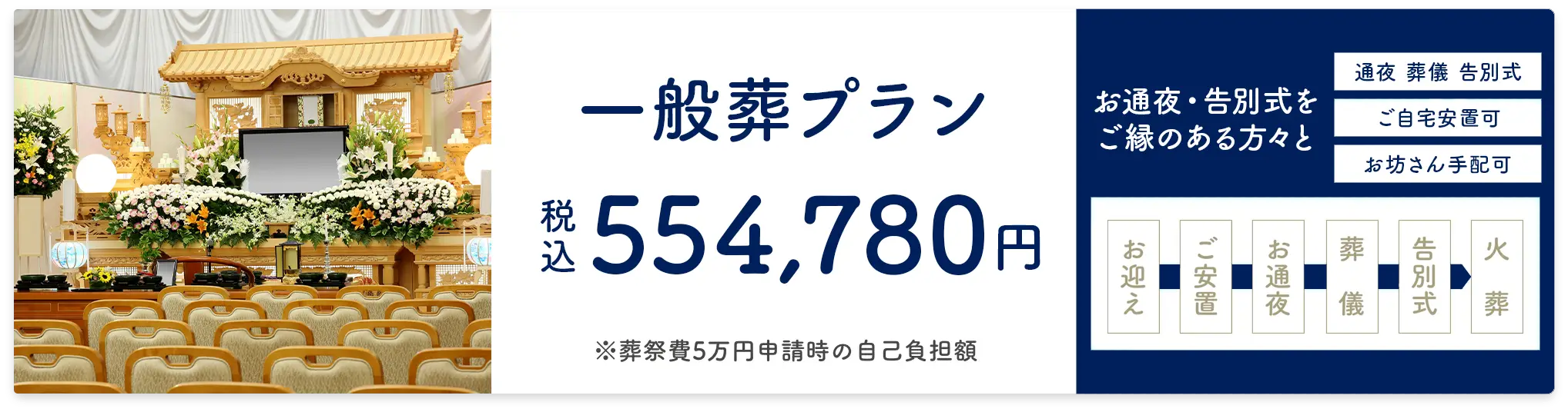 お通夜・告別式をご縁のある方々と,一般葬